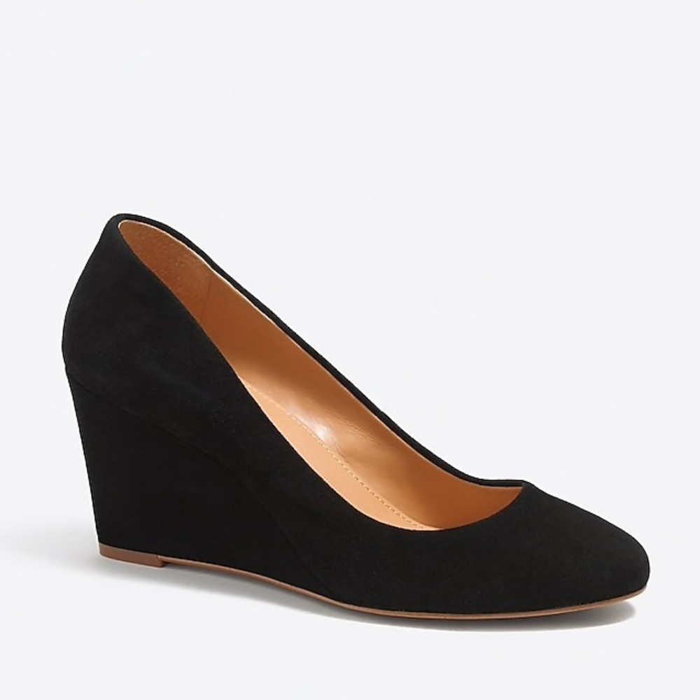 Fitzwell Amalie Tan Suede Wedges